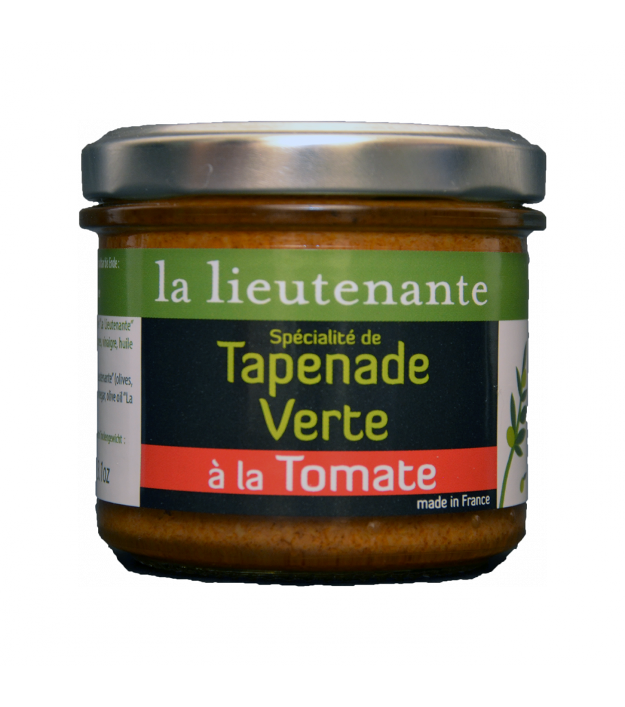 Spécialité de Tapenade Verte à la Tomate La Lieutenante