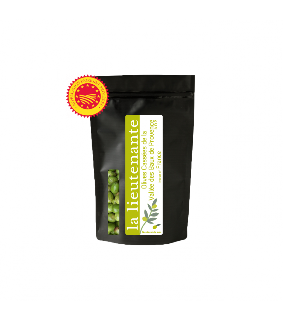 Olives Cassées de la Vallée des Baux de Provence A.O.P. La Lieutenante