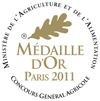 Concours Général Agricole de Paris - Médaille d'Or 2011